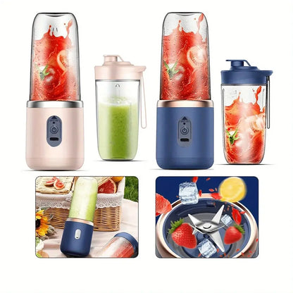 2-in-1 Portabel Rechargeable Juicer Blender Cup