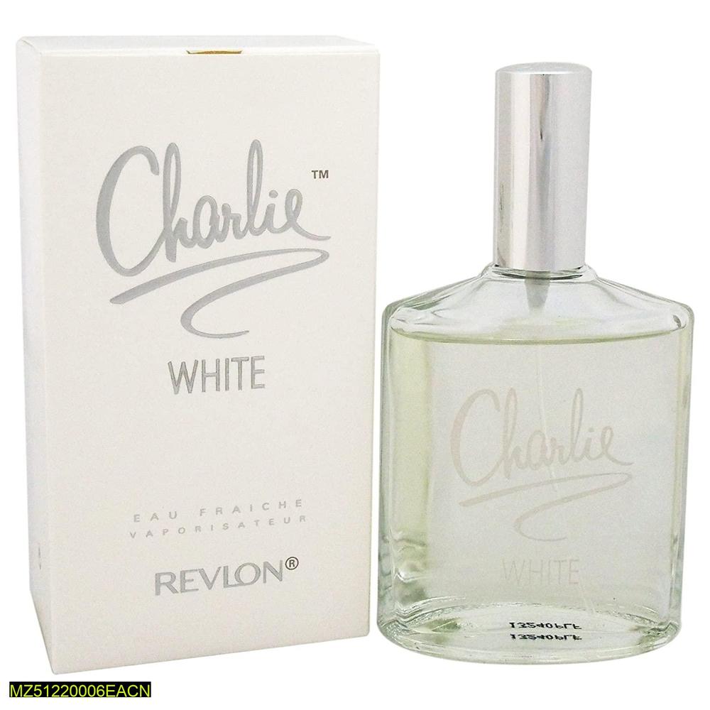 Charlie White Perfume for Women, Citrus Scent, Glass Bottle