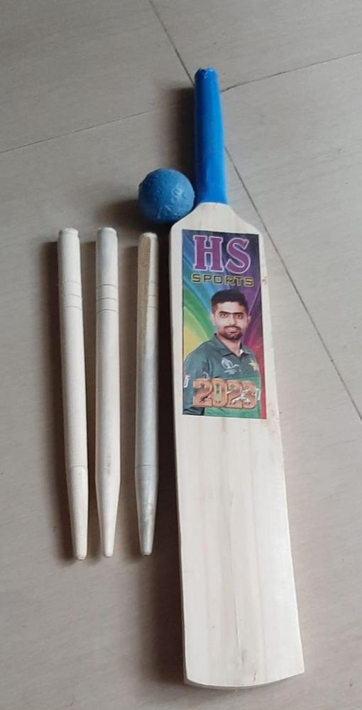 Premium Quality Wooden Cricket Set for Kids 1-5 Years