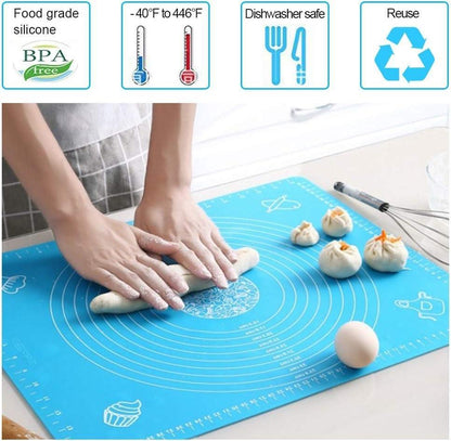 Silicone Dough Mat 150x45cm Non-Stick Heat Resistant