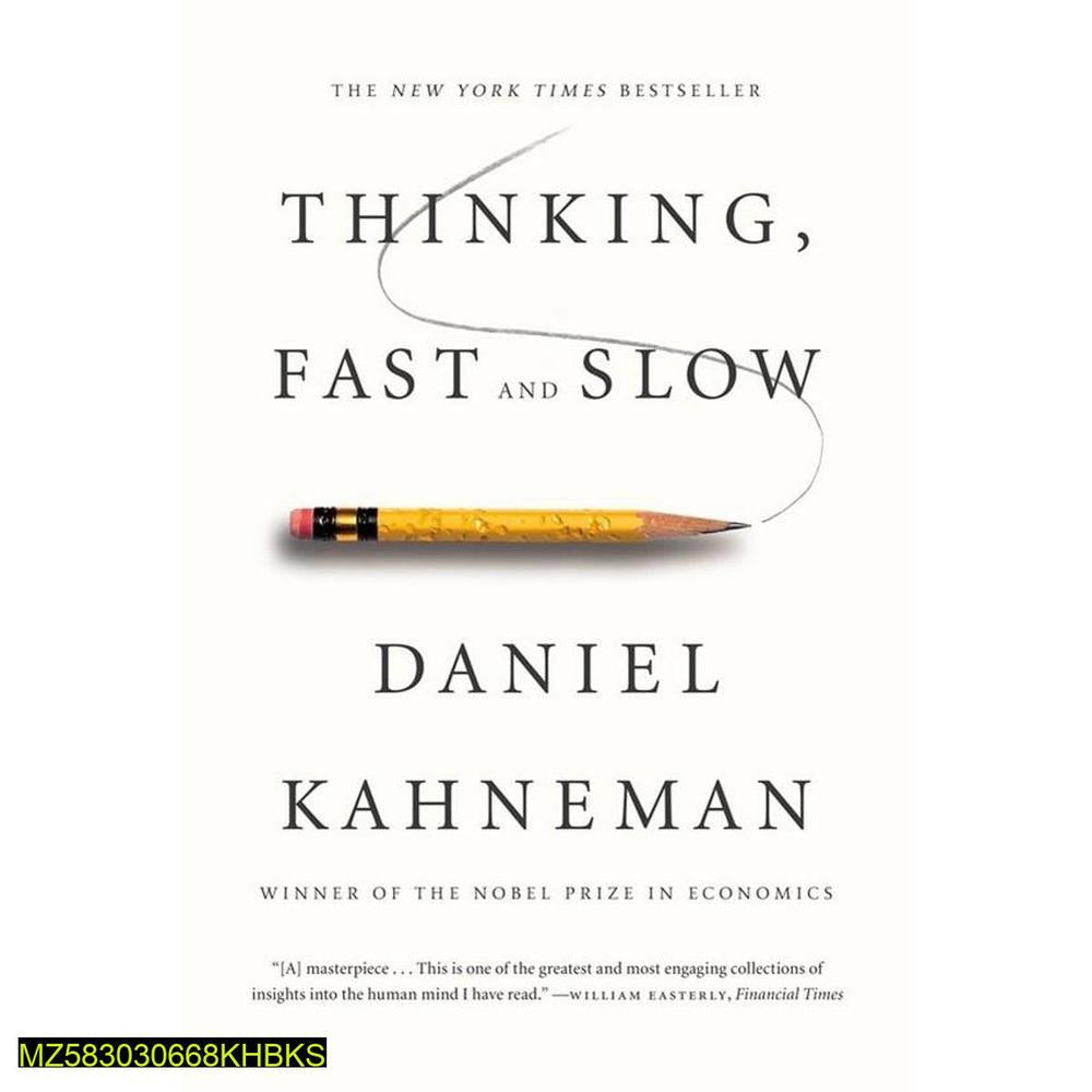 Thinking Fast and Slow by Daniel Kahneman A5 Paperback