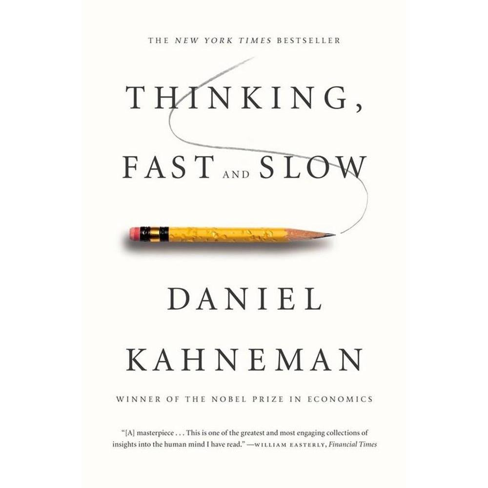Thinking Fast and Slow by Daniel Kahneman A5 Paperback