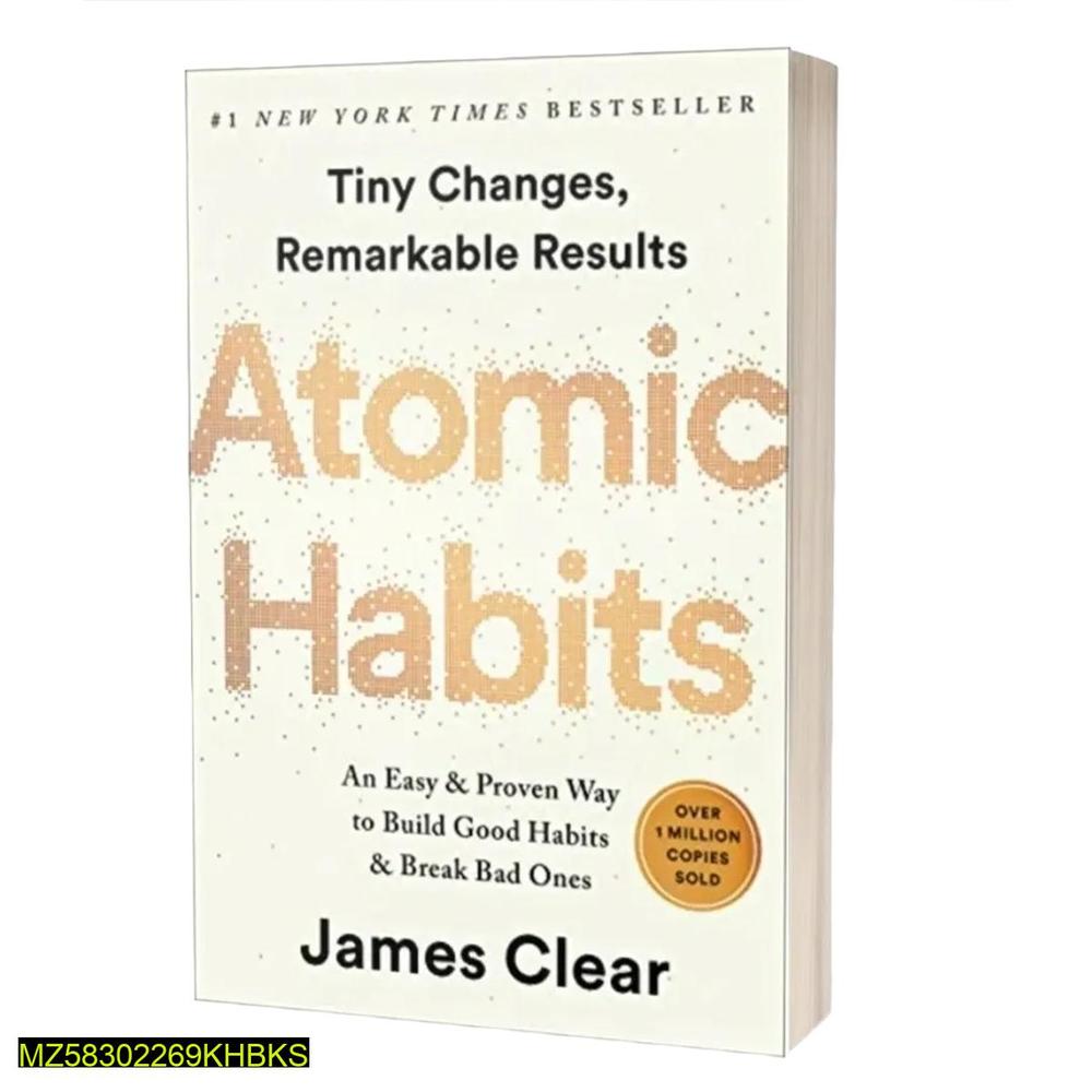 Atomic Habits Best Seller Self-Help Book A5 Size