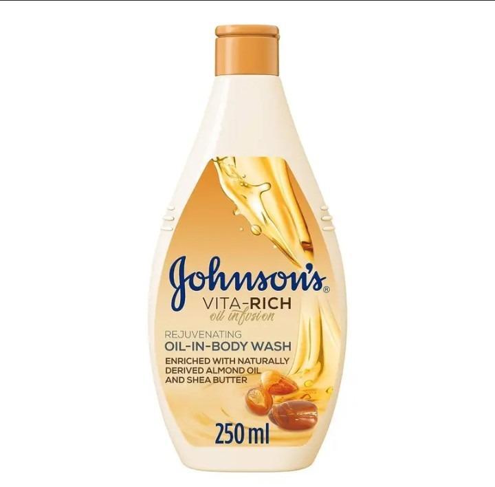 Johnson’s Vita-Rich Oil Body Wash 250ml Shea Butter