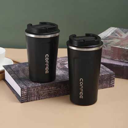 Insulated Travel Mug Stainless Steel Hot Coffee Leak Proof