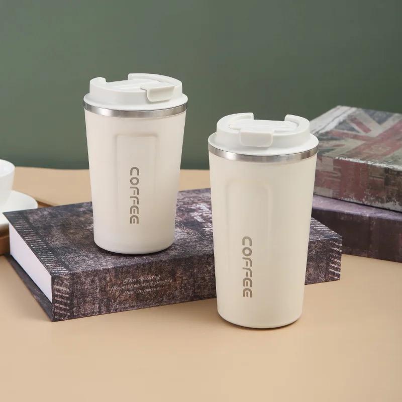 Insulated Travel Mug Stainless Steel Hot Coffee Leak Proof