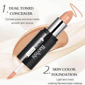 Dual Toned Concealer Foundation Fair to Natural Skin Tone