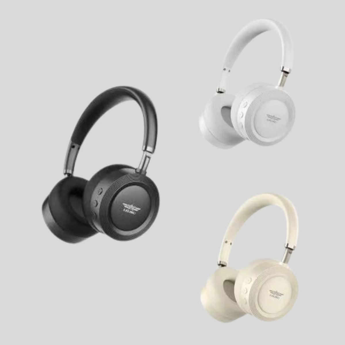 Lelisu LS-253 وائرلیس ہیڈ فونز | بلوٹوتھ اوور ایئر ہیڈسیٹ ٹائپ-C چارجنگ کے ساتھ