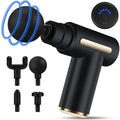 Wireless Massager Gun Black 4-Head ABS