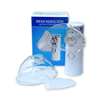 Portable Silent Nebulizer for Kids Adults White ABS