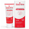 Gluta White ہینڈ اینڈ فٹ وائٹننگ کریم 100 ملی لیٹر | بہترین وائٹننگ، موئسچرائزنگ اور برائٹننگ