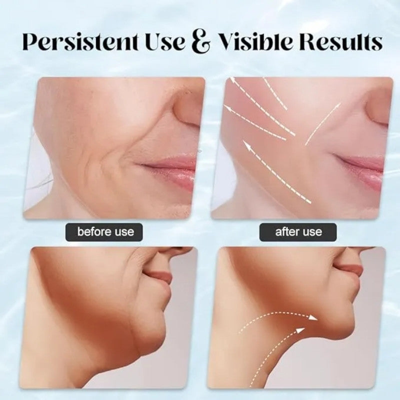 3-in-1 ریچارج ایبل فیس اینڈ نیک مساجر | ریڈ لائٹ تھراپی اور مائیکرو کرنٹ اینٹی رنکل ڈیوائس