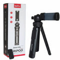 NeePho NP-999s 2-in-1 سیلفی اسٹک اور ٹرائی پوڈ | ایڈجسٹ ایبل اونچائی، بلوٹوتھ ریموٹ | یونیورسل اسمارٹ فون اور کیمرہ ماؤنٹ | ہلکا اور پورٹیبل