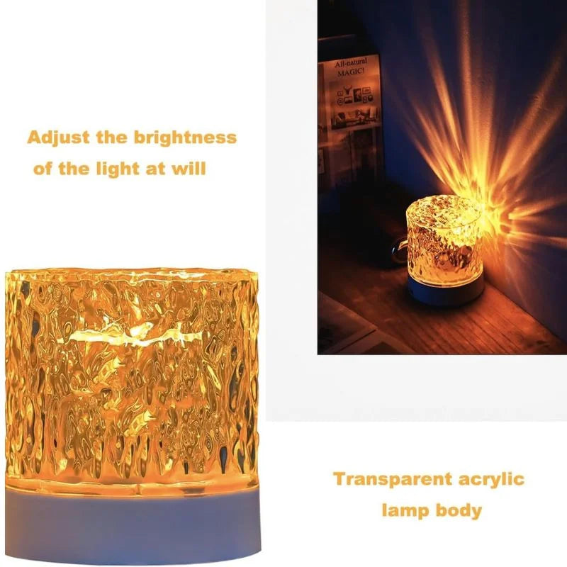 16 رنگوں والی ناردرن لائٹس واٹر ریپل لیمپ | ریموٹ کنٹرول کے ساتھ RGB اوشین ویو پروجیکٹر لائٹ | ریچارج ایبل سیلنگ اور روم ایٹموسفیئر لیمپ