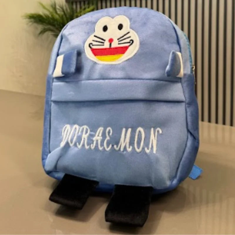 Cute Plush Doraemon Character Backpack | Stuffed School Bag & Gift for Kids
