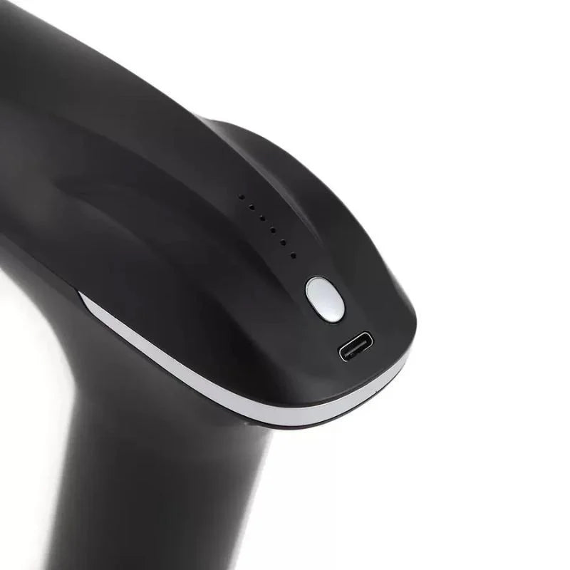 فیشل ٹشو مساج گن | ماڈل BLD-329 | ریچارج ایبل مساج گن | LCD ڈسپلے | پٹھوں کی بحالی اور درد سے نجات کے لیے 4 مساج ہیڈز